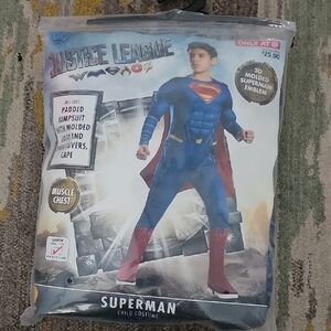 Superman Child Costume - Blue and Red